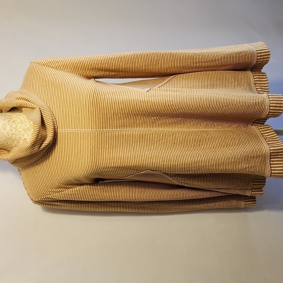 Anthropologie Maeve Marigold White Flared Sleeve Cowl Neck Tunic Top Size XS - Picture 2 of 13